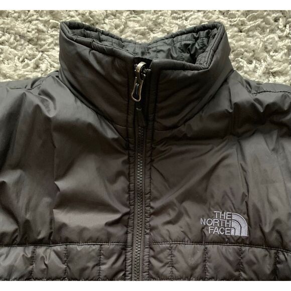 The North Face Black Quilted Brecon Jacket Coat mens sz S - Picture 8 of 10